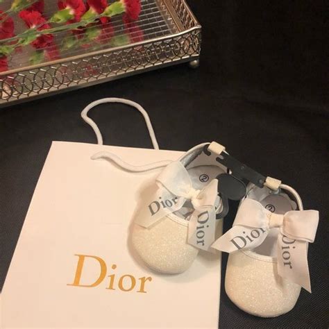 christian Dior baby shoes